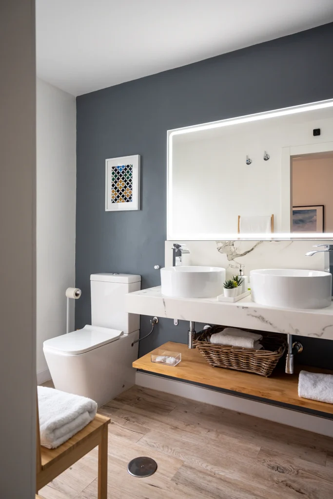 Light modern bathroom Bispham